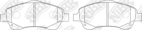 КОЛОДКИ ГАЛЬМ. NIBK PN1233