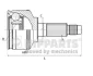 Шрус NIPPARTS J2821144 (фото 1)