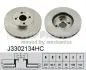 Тормозной диск NIPPARTS J3302134HC (фото 1)