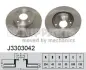 Тормозной диск NIPPARTS J3303042 (фото 1)