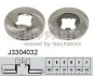 Тормозной диск NIPPARTS J3304032 (фото 1)