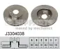 Тормозной диск NIPPARTS J3304038 (фото 1)