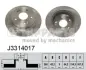 Тормозной диск NIPPARTS J3314017 (фото 1)