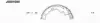 Комплект тормозных колодок NIPPARTS J3501035 (фото 1)