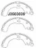 Комплект тормозных колодок NIPPARTS J3503039 (фото 1)
