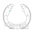 Комплект тормозных колодок NIPPARTS J3503051 (фото 1)