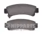 Комплект тормозных колодок, дисковый тормоз NIPPARTS J3611025 (фото 1)