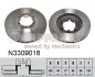 Тормозной диск NIPPARTS N3309018 (фото 1)
