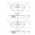 Комплект тормозных колодок, дисковый тормоз NIPPARTS N3613025 (фото 1)