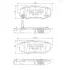 Комплект тормозных колодок, дисковый тормоз NIPPARTS N3617006 (фото 1)