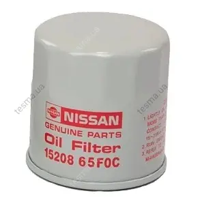 Фильтр масляный, накручиваемый. Фільтр масляний, накручуваний. Oil filter, Spin-On NISSAN/INFINITI 1520865F0C (фото 1)