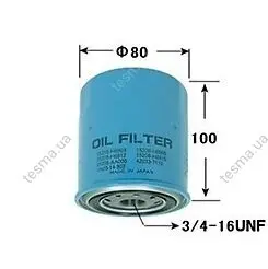 Oil filter, Spin-On. Фильтр масляный, накручиваемый NISSAN/INFINITI 15208G3100 (фото 1)