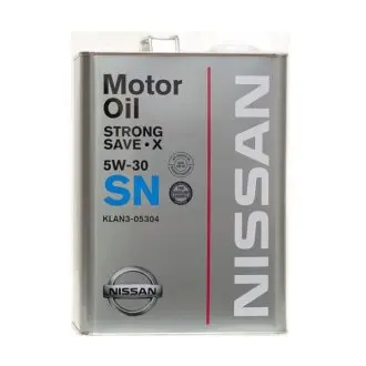 Масло моторное, NISSAN Strong Save-X E Special Motor Oil, SAE 5W-30, 4L NISSAN/INFINITI KLAM205304