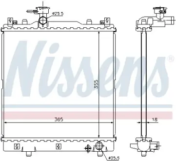 Автозапчасть NISSENS 64204