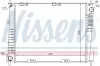 Радіатор охлодження RENAULT CLIO III (05-) (вир-во Nissens) NISSENS 67283 (фото 5)