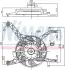 FORD Вентилятор радіатора B-MAX 1.4, 1.6 12-, FIESTA VI 1.25, 1.4, 1.6 08- NISSENS 85751 (фото 1)