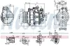 Компресор кондиціонера First Fit NISSENS 890749 (фото 1)