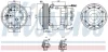 Компресор кондиціонера VOLVO FH, FH II, FH III, FH16, FH16 II, FH16 III, FM, FM II, FM III, FMX II, FMX III 10.8D/12.8D/16.1D 01.03- NISSENS 891002 (фото 7)