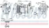 Компрессор кондиціонера First Fit NISSENS 89397 (фото 5)