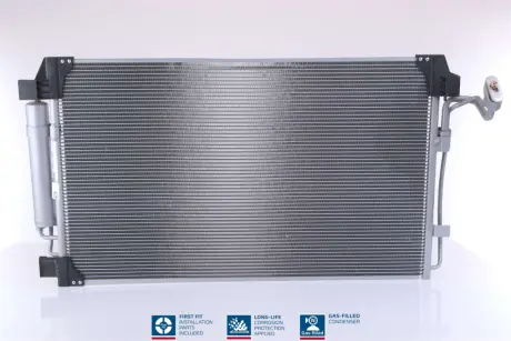 Радіатор кондиціонера First Fit NISSENS 940672
