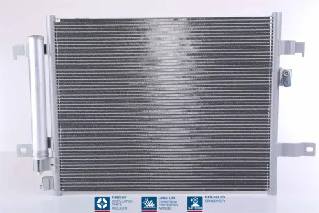 Радіатор кондиціонера First Fit NISSENS 941044