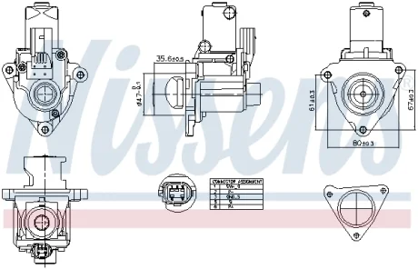 Автозапчасть NISSENS 98510