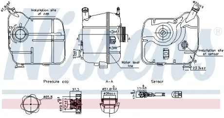 Бачок компенсаційний First Fit NISSENS 996239