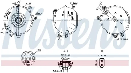 Бачок компенсаційний First Fit NISSENS 996324