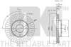 Тормозной диск NK 202533 (фото 3)