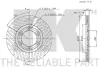 Тормозной диск NK 203222 (фото 3)