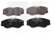 Комплект тормозных колодок, дисковый тормоз NK 222235 (фото 1)