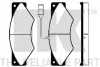 Комплект тормозных колодок, дисковый тормоз NK 222347 (фото 1)