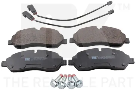 Гальмівні колодки дискові перед. FORD TRANSIT (RWD) 2.0D/2.2D 08.13- NK 222582