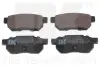 Комплект тормозных колодок, дисковый тормоз NK 222608 (фото 1)