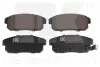 Комплект тормозных колодок, дисковый тормоз NK 223248 (фото 1)