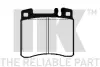 Комплект тормозных колодок, дисковый тормоз NK 223324 (фото 1)