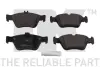 Колодки гальм. передні Mercedes 202/210 2.0-2.5D 95- NK 223330