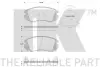 Комплект тормозных колодок, дисковый тормоз NK 223435 (фото 1)