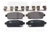 Гальмівні колодки дискові зад. (15"&16") Opel Astra J 1.3 CDTI 09-/Chevrolet Cruze 2.0 CDI 09- NK 223647 (фото 1)