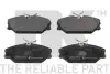 Колодки гальм. дискові перед. Renault Laguna I 93-01, Megane I 96-03, Safrane 96-00, Scenic I 99-03 NK 223946 (фото 1)