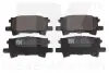 Гальмівні колодки дискові зад. Lexus RX 300/RX 400H 03- NK 2245101 (фото 1)