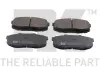 Гальмівні колодки дискові зад. Toyota Land Cruiser 4.5 D-4D/4.7 VVTi 01 07- NK 2245106 (фото 1)