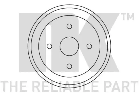 Тормозной барабан NK 255211