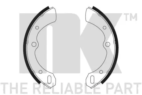 Комплект тормозных колодок NK 2751454