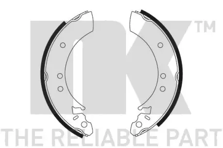 Комплект тормозных колодок NK 2799041