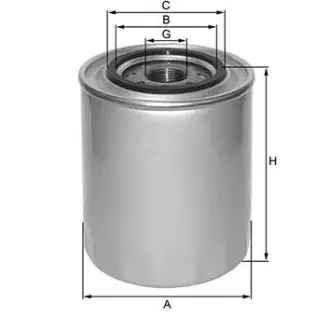 Hydraulic filter, Spin-On. Фильтр гидравлический, накручиваемый NOITECH NO014480