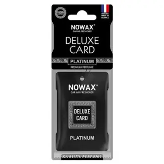 Ароматизатор целюлозний Nowax (на дзеркало) серія Delux Card - Platinum NOWAX NX07735