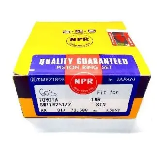 Engine piston ring, set. Кольца поршневые, двигатель NPR SWT10223ZZSTD