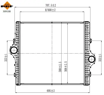Інтеркулер NRF 309108