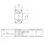 Подшипник ступицы NSK ZA38BWD26E1CA61 (фото 2)